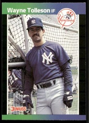 1989 Donruss #659 Wayne Tolleson - Image 1 of 2