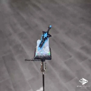 Handmade Artisan Tower of Fantasy Keycap: Meryl Rosy Edge 3 Star Sword Skin - Picture 1 of 10