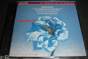 Sir Neville Marriner CD Espagna Capriccio Italien Mozart Ravel Debussy Chabrier - Picture 1 of 2