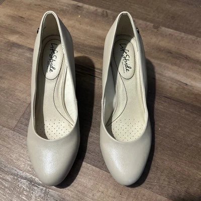 Life Stride Zapatos Parigi Tostado Imitación Charol Zapatos Zapatos Tacones Vestido 7  Foto 1 de 4