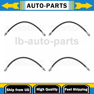 Manguera de freno delantera trasera para GMC PM251 5,2 L 1956 GMC PM251 4,4 L 1956-1957 4x Foto 1 de 4