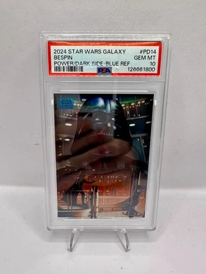2024 Topps Star Wars Galaxy #PD14 BESPIN POWER OF THE DARK SIDE BLUE /150 PSA 10 - Image 1 of 2