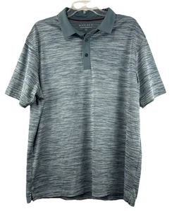Malerig Men’s performance polo XL Golf Shirt Short Sleeve Lightweight Casual EUC - Picture 1 of 6