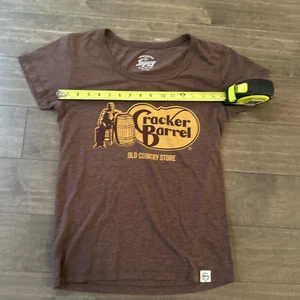 Cracker Barrel Restaurant Damen braun Logo groß Legacy Vintage inspiriert - Bild 1 von 3