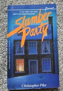 Christopher Pike Slumber Party Vintage YA Horror Book 1st Edition 1985 Point - Imagen 1 de 9