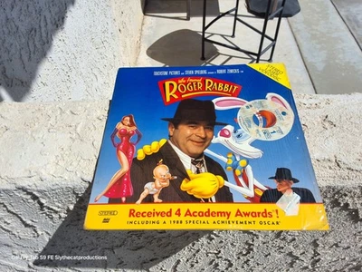 Who Framed Roger Rabbit Laserdisc  Widescreen LD WS CAV Laser Disc not tested. - Image 1 of 4