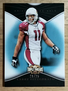 2009 Topps Triple Threads Sapphire #58 Larry Fitzgerald - Bild 1 von 2