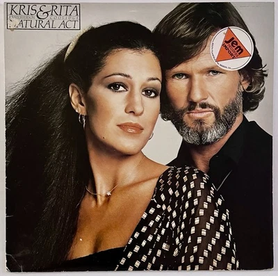 KRIS KRISTOFFERSON & RITA COOLIDGE Natural Act Lp Vinyl 1978 A&M Records (EX) - Image 1 of 4