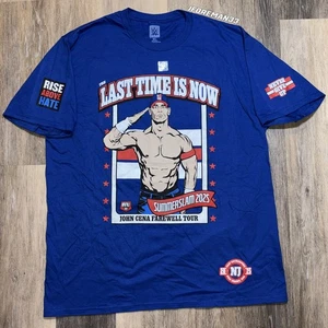 Camisa WWE Auténtica John Cena Summerslam 2025 Farewell Tour New York Giants - Imagen 1 de 21