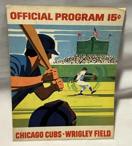 1971 6/11 Baseball Programm Cincinnati Reds Chicago Cubs Williams Banks P.Rose - Bild 1 von 4
