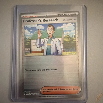 Professor's Research (Poke Ball Pattern) 123/131 - Prismatic Evolutions Holo NM - Image 1 of 2