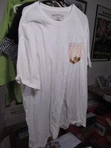 Nueva Camiseta Margaritaville Para Hombre Beige Cutie Mexicana Gráfico Talla 2XL - Imagen 1 de 3