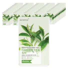 EUNYUL Natural Moisture Face Mask Sheet Pack Soothing 22ml*50ea GREEN TEA - Picture 1 of 12