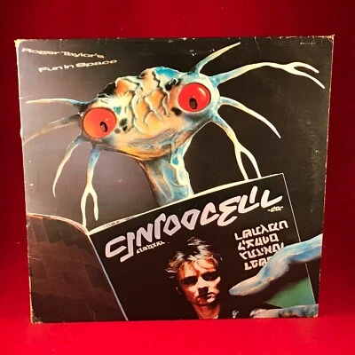 ROGER TAYLOR Fun In Space 1981 UK vinyl LP + INNER Future Management Queen - Image 1 of 4