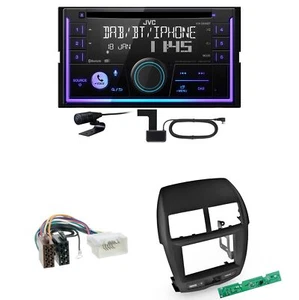 JVC KW-DB95BT Bluetooth Digitalradio Einbauset für Mitsubishi ASX bis 2014 - Bild 1 von 1