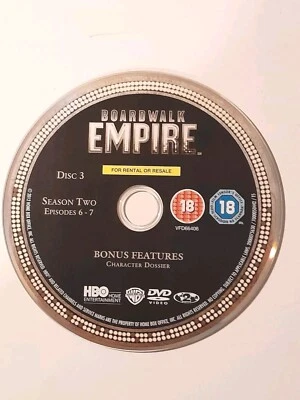 Boardwalk Empire,Season Two, Replacement Disc Three, Episodes 6-7 (DVD, 2012) - Image 1 of 2