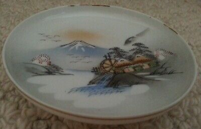 RARE 1920's Kutani Geisha Girl Eggshell Hand-Made Porcelain: Tea Saucers 5 Avail • 8.47£