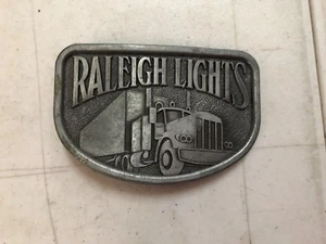 Raleigh Lights Gürtelschnalle Semi Truck Big Rig Trucker - Bild 1 von 2