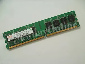 Hynix Desktop Memory 1GB 2Rx8 PC2-6400 DDR2 800MHz Non-ECC HYMP512U64CP8-S6-AB - Picture 1 of 1