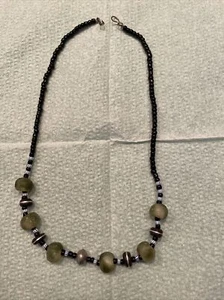 Handmade Beaded Necklace - Picture 1 of 2
