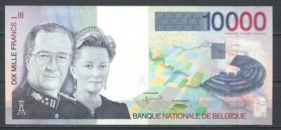 Belgie 1997 • 10000 francs • P# 152 • NEUF UNC (N-549) Belgium - Photo 1/2