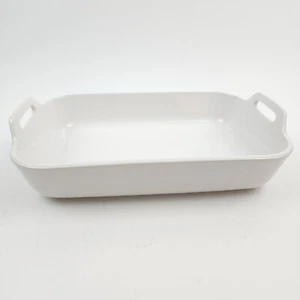 Temp-tations Woodland 9" x 13" Baker with Upswept Handles White - Picture 1 of 7