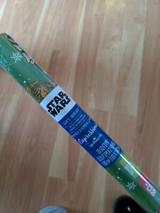 Hallmark Disney Lucasfilm Star Wars Gift Wrap Christmas Wrapping Paper 