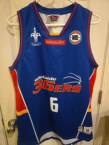 Mitchell Ness NBL Game Worn Jersey Terrance Ferguson #6 Adelaide 36ers - Picture 1 of 13