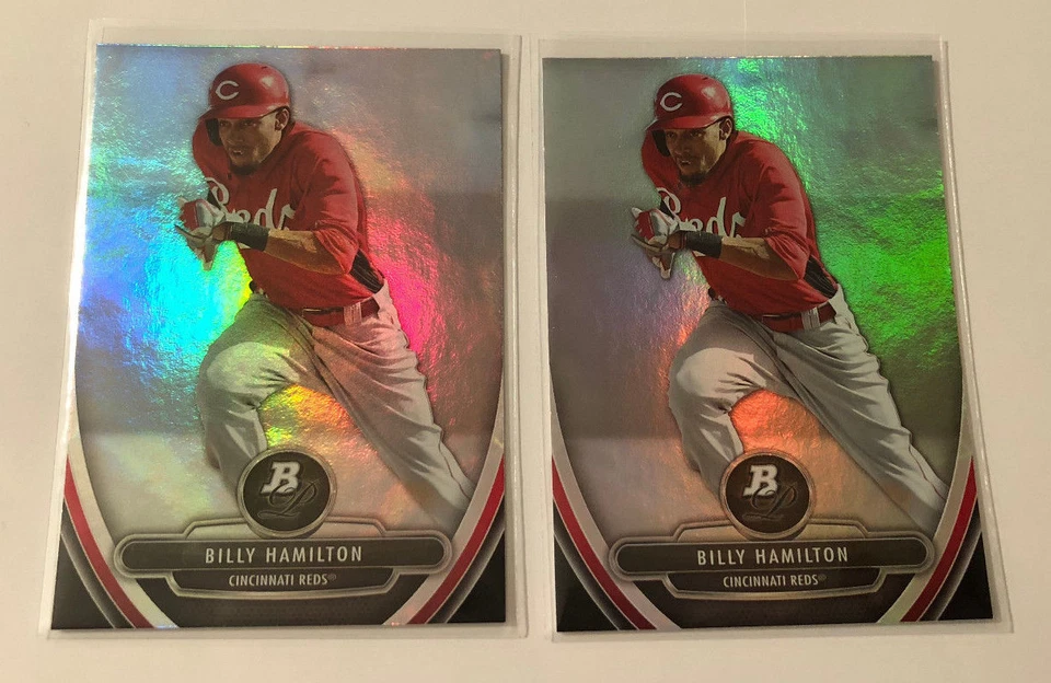 2013 Bowman Platinum BILLY HAMILTON Reds RC #BPP9 - LOT OF (2) Rookies - Image 1 of 1