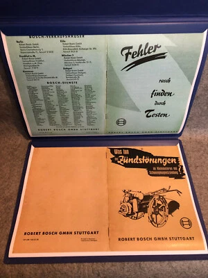 Anleitung Bosch EFAW Tester Zubehör usw. Werkstatt Oldtimer Messtechnik Auto - image 1 of 4