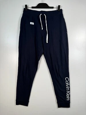 Calvin Klein Mujer Ropa de Dormir Pantalones Jogger Cónicos Azul Marino Talla Mediana 15x27.5 Foto 1 de 4