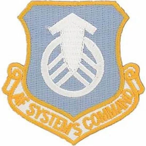 PARCHE DE COMANDO DE SISTEMAS DE LA FUERZA AÉREA DE LOS EE. UU. USAF - Color - Empresa propiedad de veteranos - Imagen 1 de 1