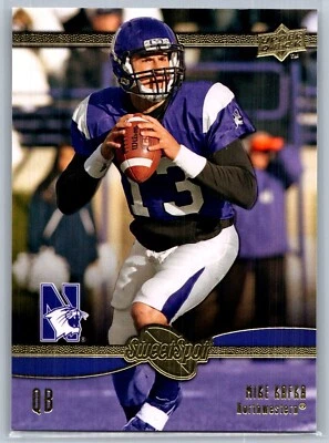 2010 UPPER DECK SWEET SPOT FOOTBALL 90 MIKE KAFKA - Image 1 of 2