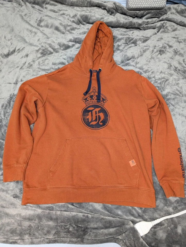 Husqvarna Stiftare dunkeloranger Hoodie - Herren Größe Large (L) (passt wie Medium - Bild 1 von 2