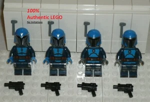 LEGO NEW Authentic Star Wars Mandalorian Warrior & Nite Owl (4x) 75373 Minifig - Picture 1 of 3