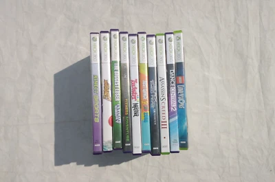 Microsoft Xbox 360 Lot of 10 Kinect Games - Image 1 of 3