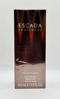 Colonia para hombre Escada Sentiment by Escada 3,3 OZ EDT Foto 1 de 4