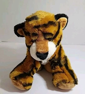 Animal Alley Tiger Cat Cub Plush 9 in Stuffed Toy Multi Colored - Picture 1 of 6