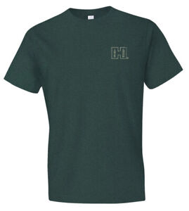 Horizon Design 31795 Hornady 2XL Double Rocker Olive Heather T-Shirt