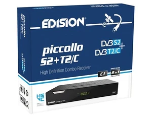 Decoder Edision Piccollo Combo Dvb-T2/S2 IPTV configurato Tivu Sat 100% - Foto 1 di 2