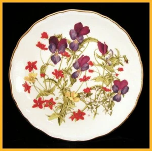 Royal Albert Wild Flowers - Grassland Pansies Jo Hague - Picture 1 of 1