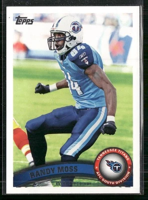 2011 Topps #258 Randy Moss - Image 1 of 2
