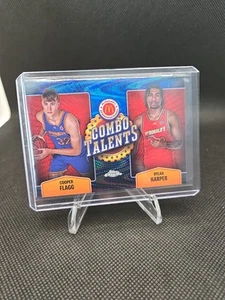 2024 Topps Cromo McDonald's Cooper Bangg Dylan Harper Combo Onda Azul - Imagen 1 de 2