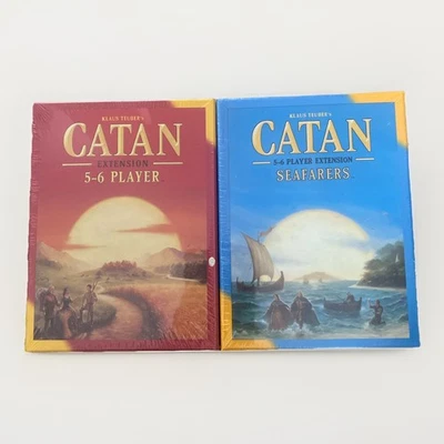 Catan Extension 5-6 Player & Catan 5-6 Player Extension Seafarers - Image 1 of 2