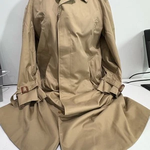 Original BURBERRYS Classic Herren hellbraun Trenchcoat Gr. 44 Large mit Zertifikat - Bild 1 von 12