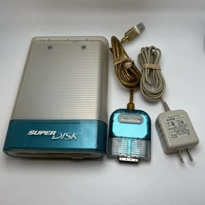 Imation SuperDisk USB Drive for Macintosh SCSI to USB Adapter/PSU **Works** - Afbeelding 1 van 3