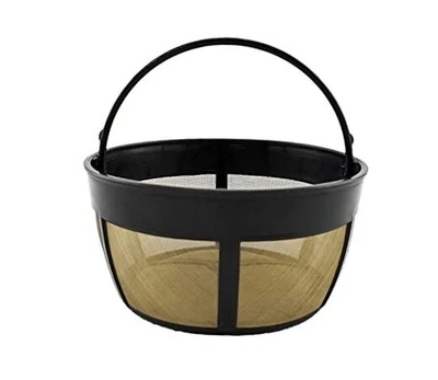 Gold Tone Permanent Coffee Filter For Mr Coffee 10 12 Cup Basket Style Coffee... - Image 1 of 4