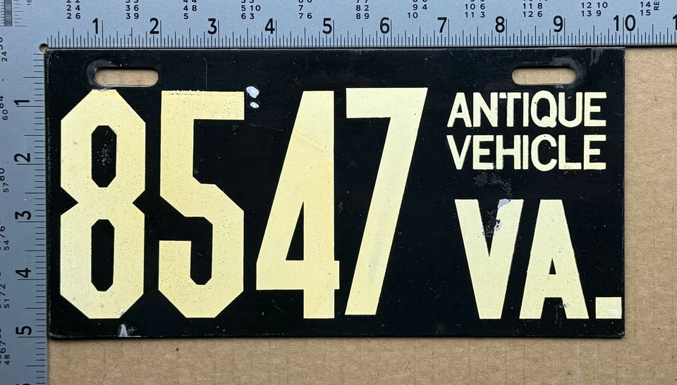 1995 Вирджиния старинный номерной знак автомобиля 8547 Ford Chevy Dodge 18226 - Изображение 1 из 1