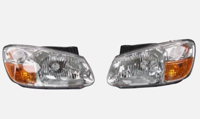 Headlamp Assembly Set For 2007 2008 2009 Kia Spectra Left&Right 2PCS With Bulbs - Image 1 of 4