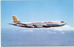 CONTINENTAL AIRLINES BOEING 707 Aviation Airplane Airline Issued Postcard 22960 - Picture 1 of 2